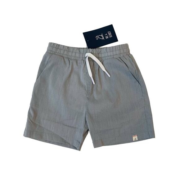 NWT Me & Henry 12Y Grey Microstripe Surf Swim Short - Picture 1 of 4